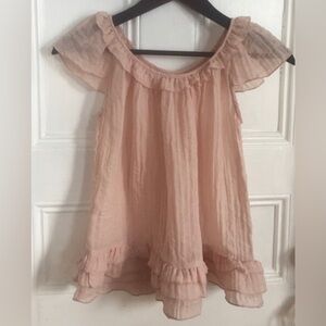 🌸Dusty rose babydoll top✨